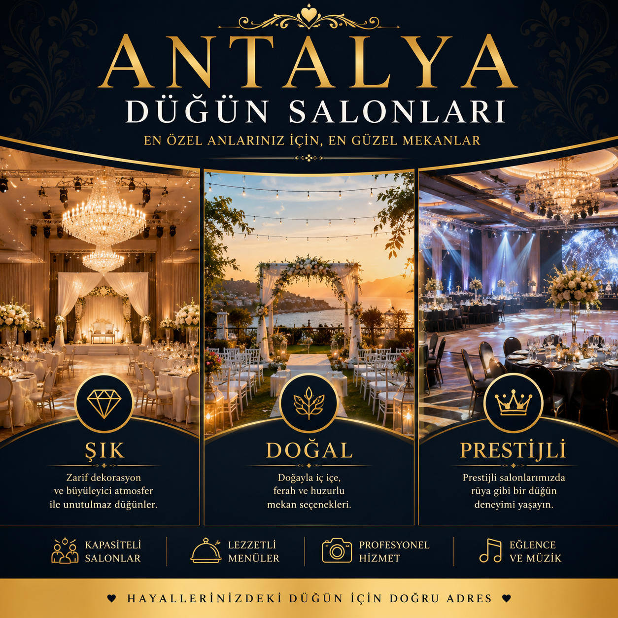 Antalya Düğün Salonları
